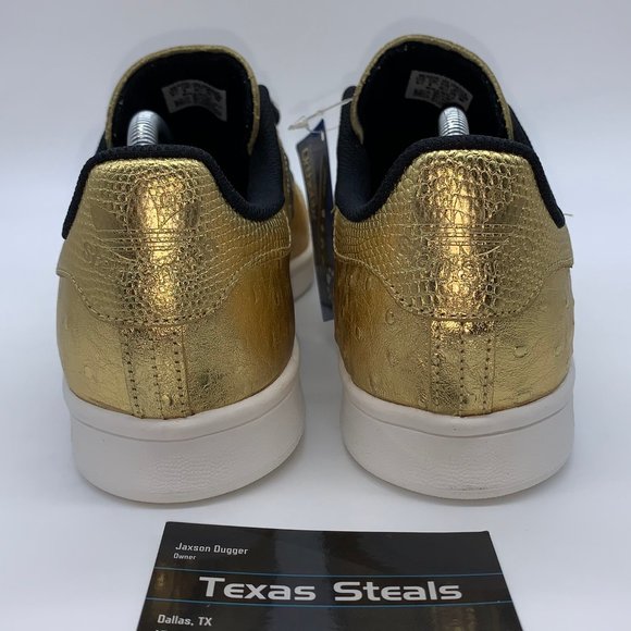 NEW Adidas Stan Smith Gold Black main image 9